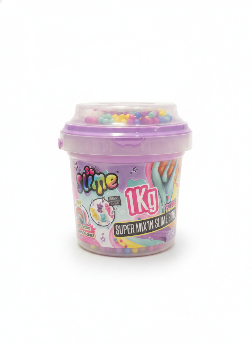 So Slime 1Kg Super Mix'in Slime Bucket