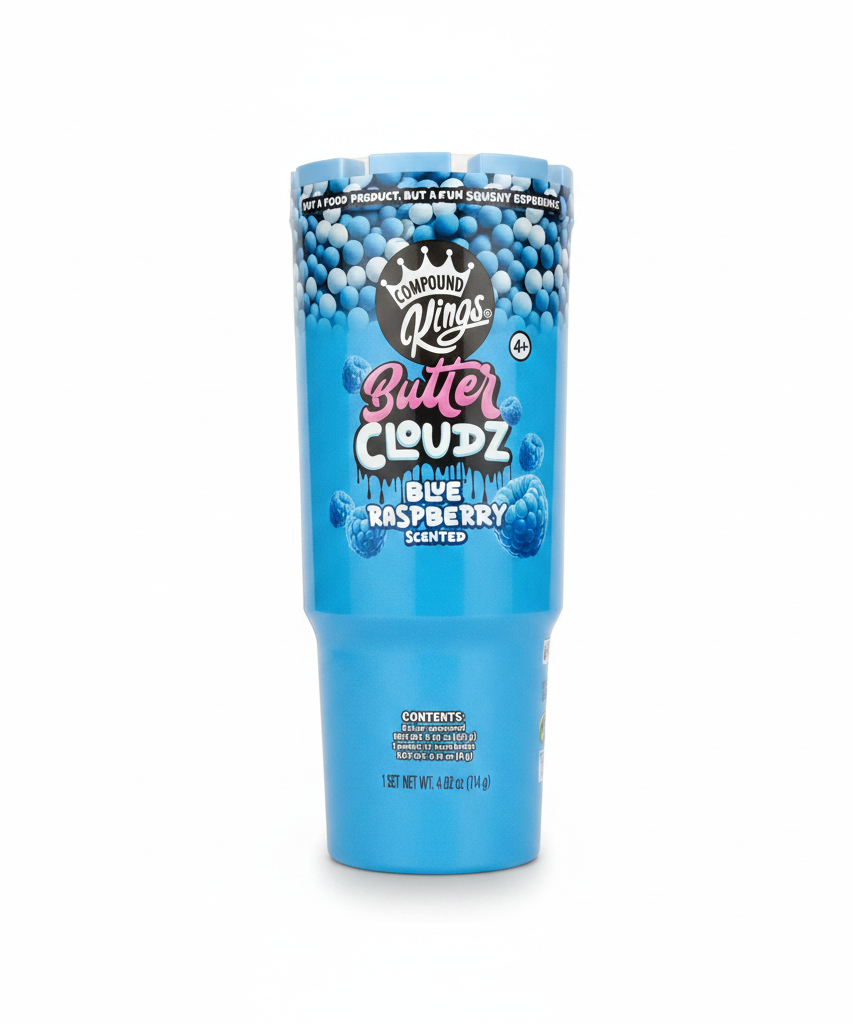 COMPOUND KINGS Butter CLOUDZ Blue Raspberry Scented