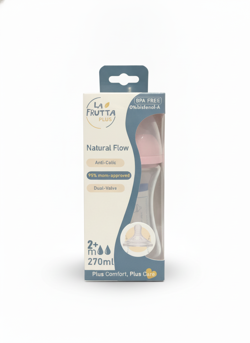 LA FRUTTA PLUS Natural Flow Baby Bottle