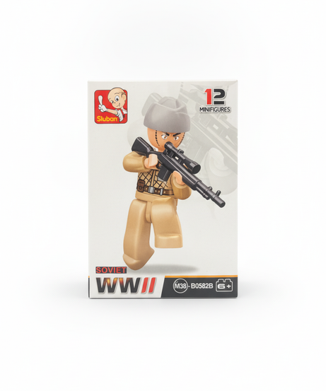 Sluban England WWII Collectible Minifigure Blind Box (Series 12)