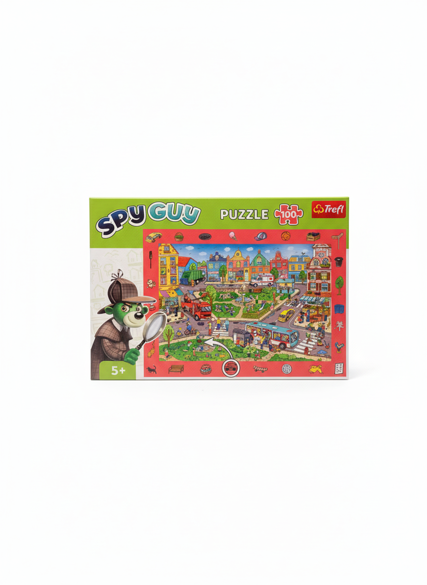 Spy Guy Trefl puzzle 100 PSC
