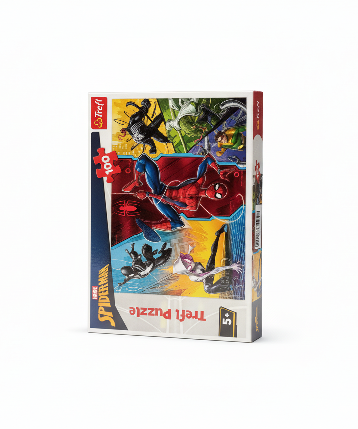 Marvel Spiderman Trefl Puzzle 100 PCS