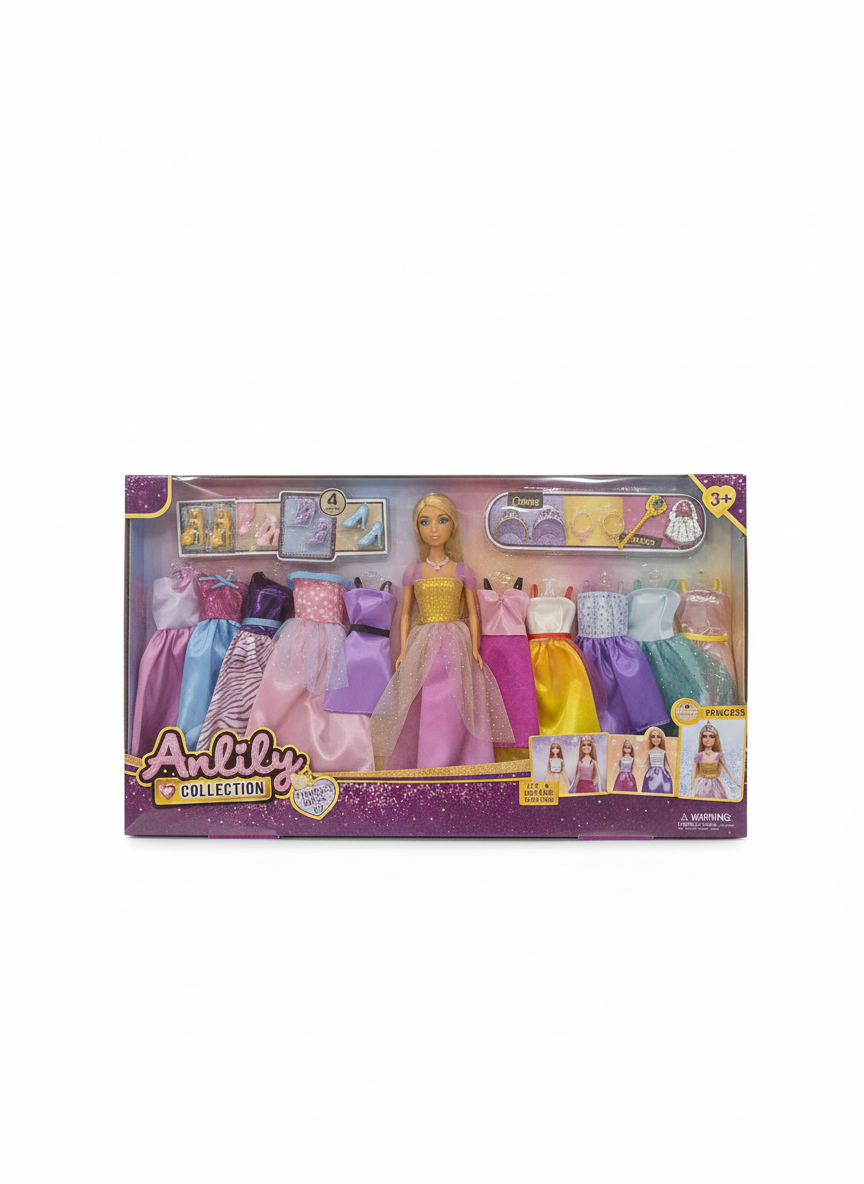 Anlily Highheels And Crown Let's Change Clothes