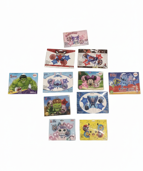 Helium Balloons Characters