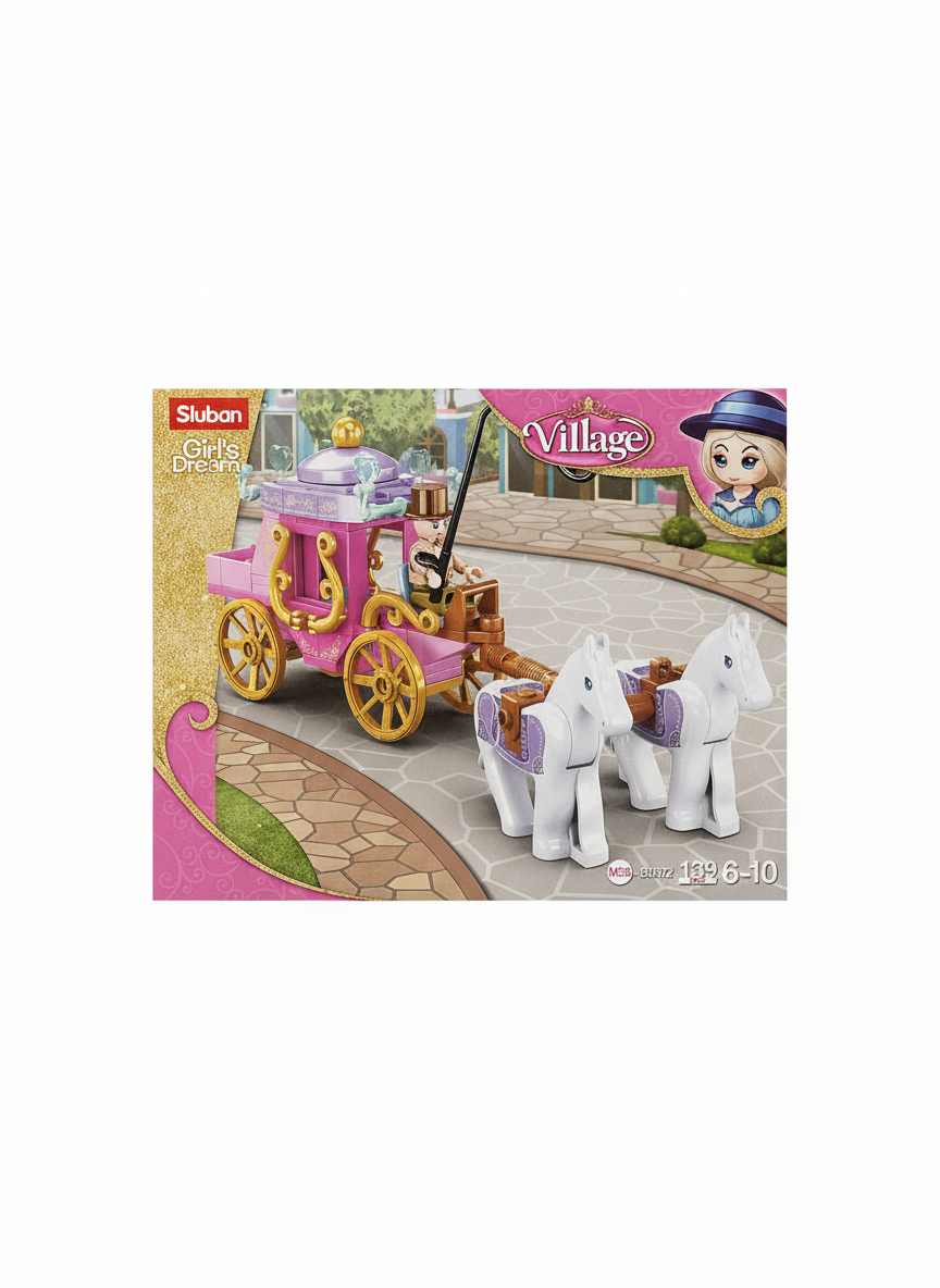 Girls Dream Village  139 PCS