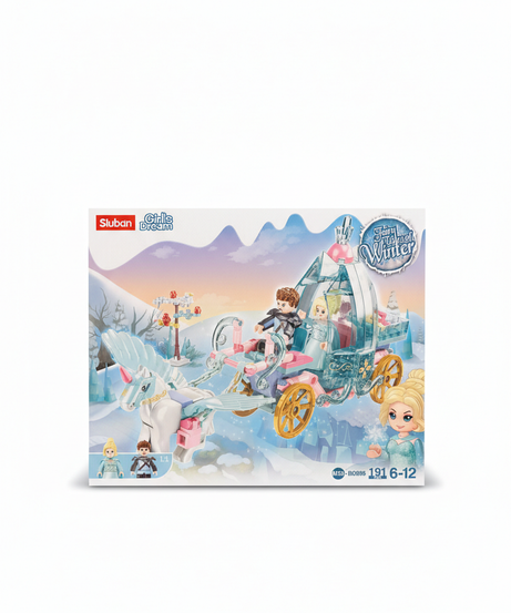 Fairy Tales of Winter-Carriage 191 PCS Lego