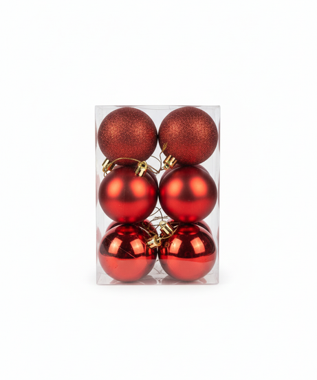 Christmas Tree Decoration 6 In 1 Balls
