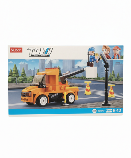 Sluban Town City Cleaner Building Block Set