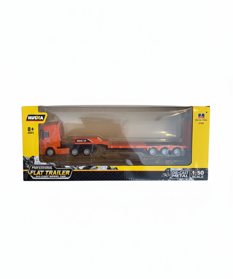 Hulna Super Truck Professional Container Trailer Die-Cast Model Car