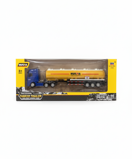Hulna Tank Professional Container Trailer Die-Cast Model Car