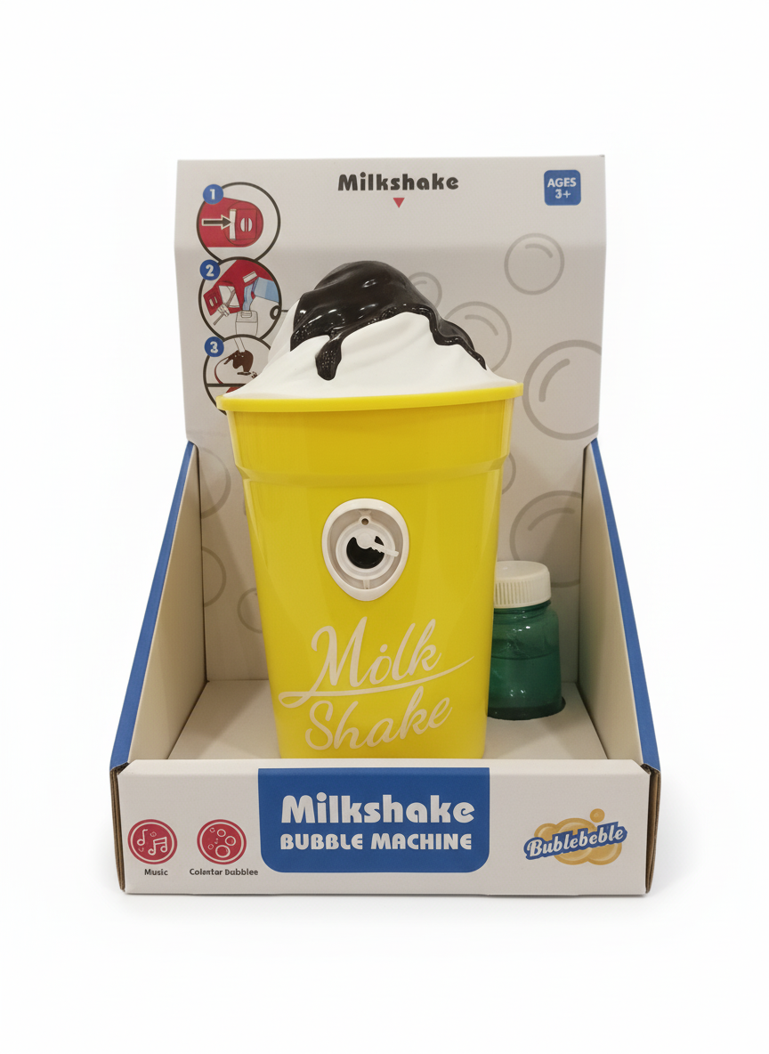 Milk Shake Bubble Machine
