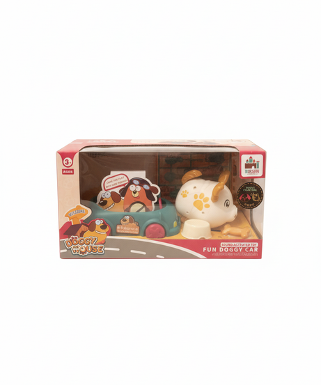 Doggy House Fun Activated Toy Fun Doggy Car