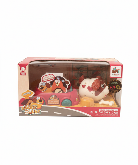 Doggy House Fun Activated Toy Fun Doggy Car