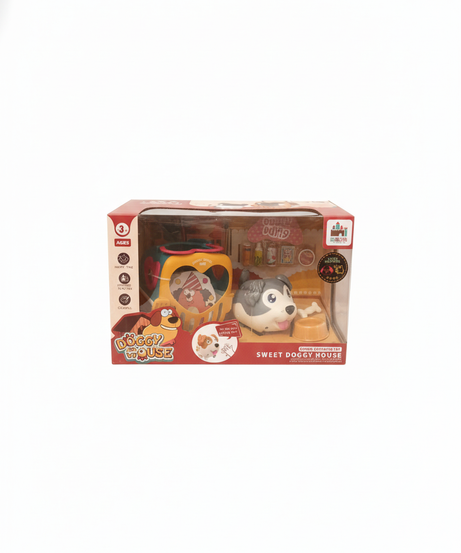 Doggy House Sound Activated Toy Sweet Doggy House