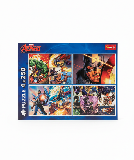 Puzzle 4x250 Trefl