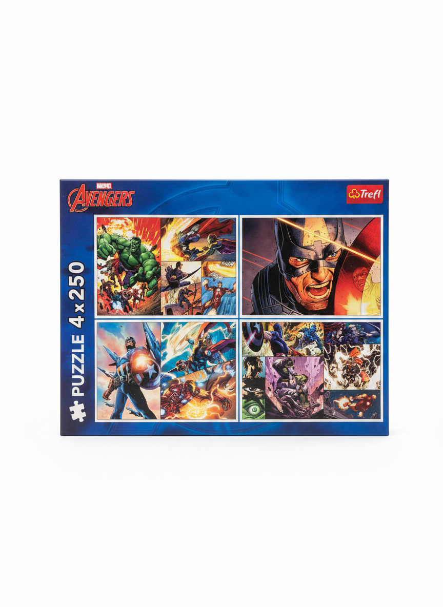 Puzzle 4x250 Trefl