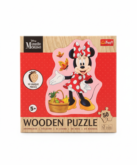 Wooden Puzzle 10 Unique Pieces Trefl Puzzle 50 PCS