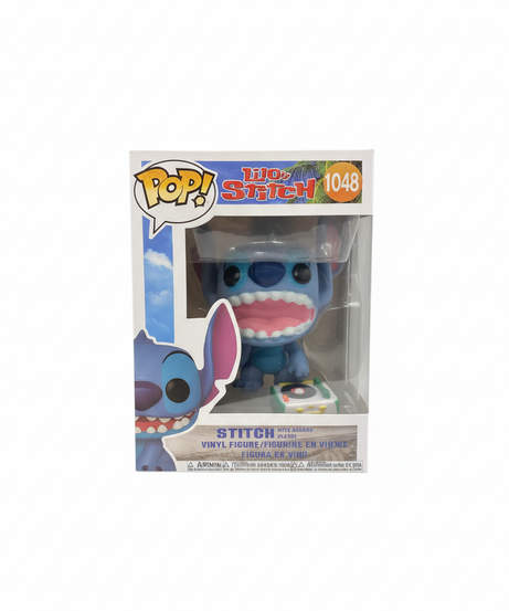 Funko Pop! Lilo & Stitch - Stitch with Record Player #1048