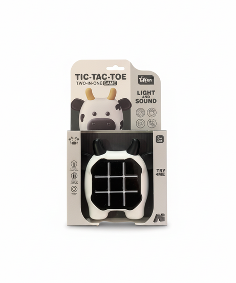 Tic-Tac-Toe Tow In One Light And Sound Game