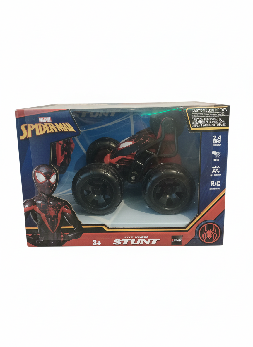 MKB Marvel Spiderman Five Wheel Stunt Car