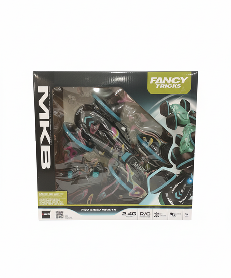 MKB Fancy Tricks Two Sided Wraith RC Stunt Vehicle