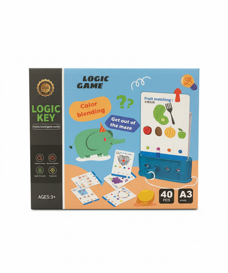 Logic Key Logic Game (Puzzle Board Game Series)
