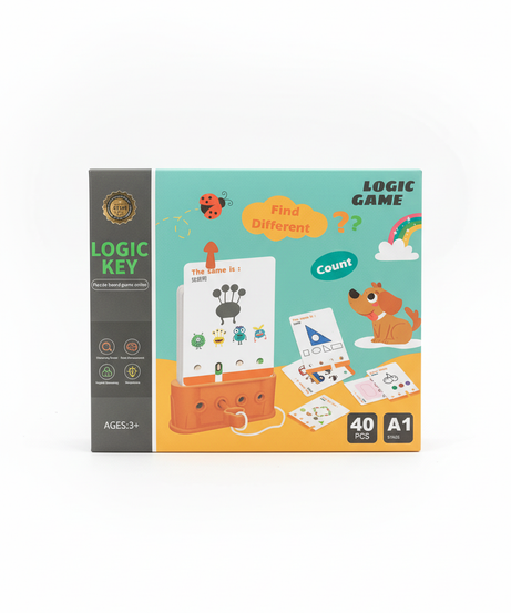 Logic Key Logic Game (Puzzle Board Game Series)
