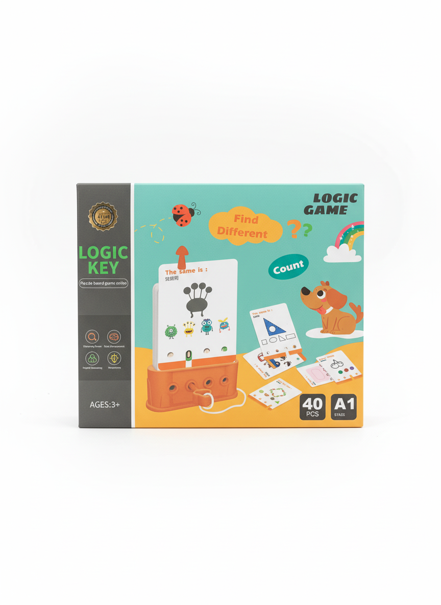 Logic Key Logic Game (Puzzle Board Game Series)
