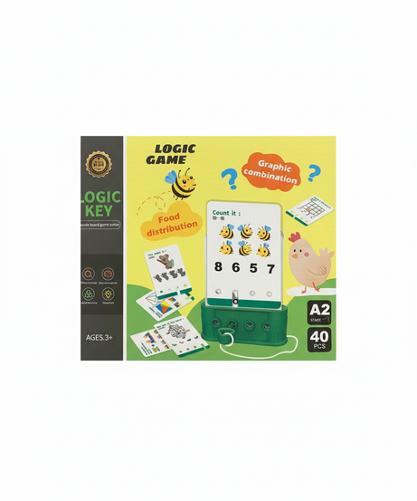 Logic Key Logic Game (Puzzle Board Game Series)