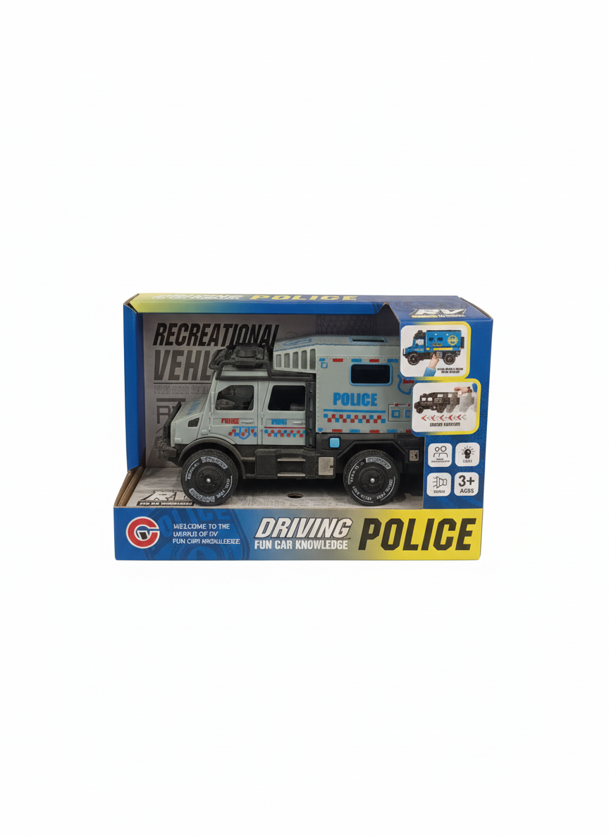 Driving Police Recreational Vehicle