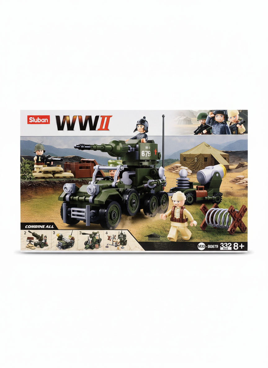 WWII-Army Lego