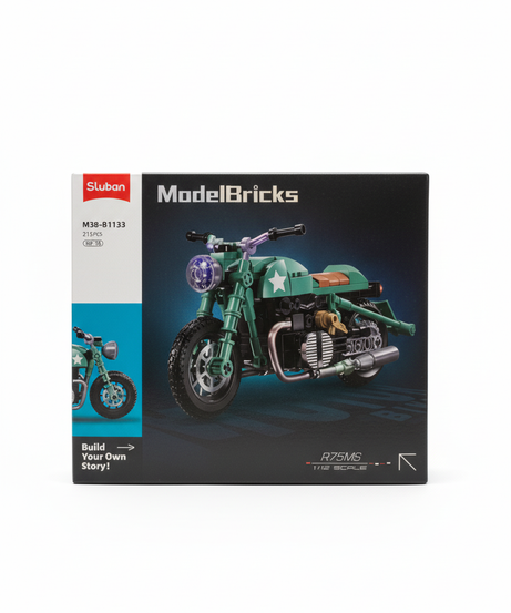 Model Bricks Motorcycle Lego