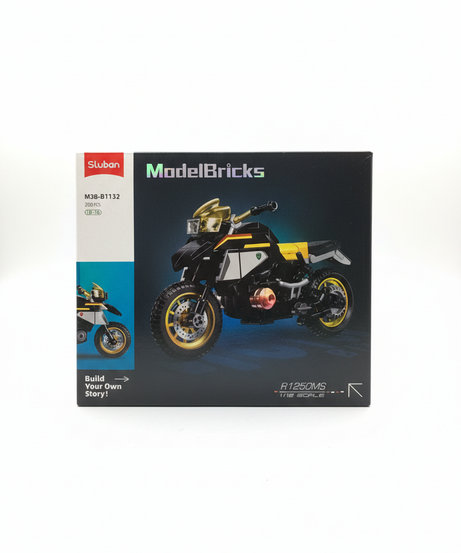 Model Bricks Motorcycle Lego