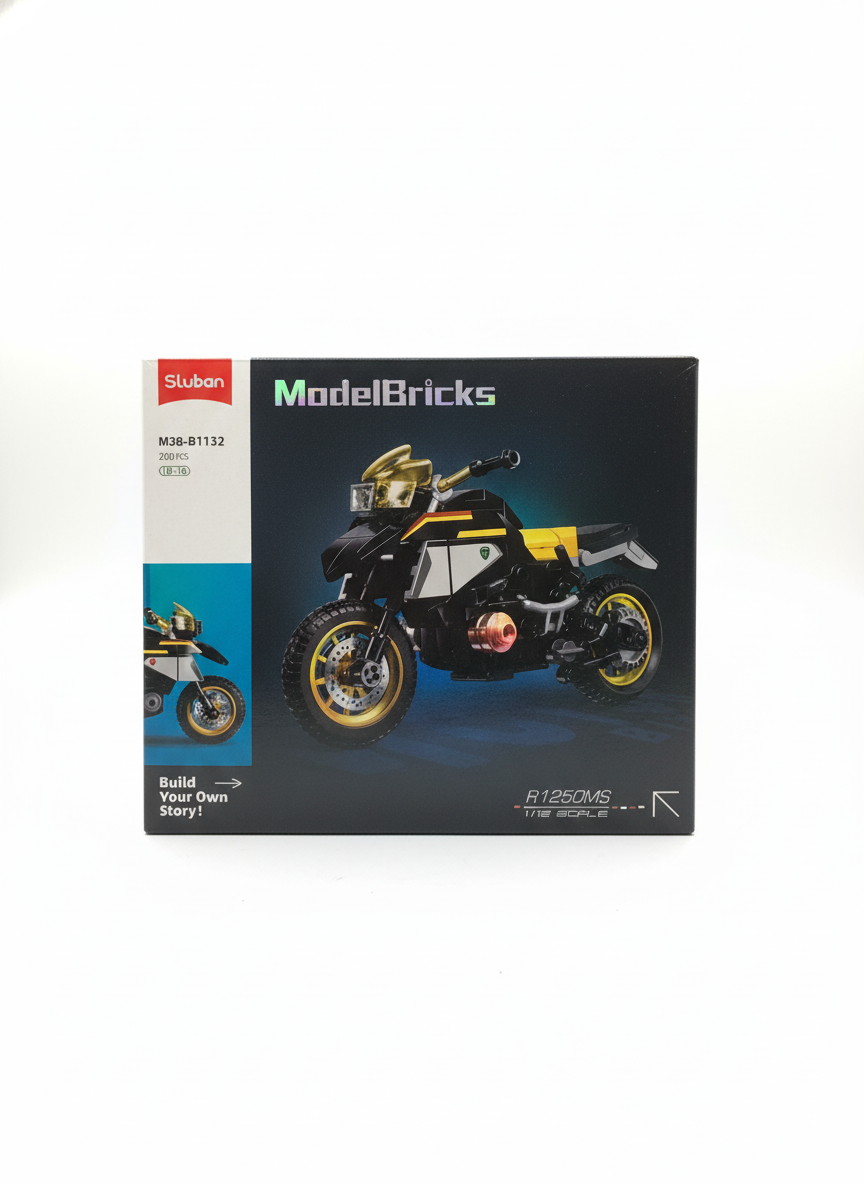 Model Bricks Motorcycle Lego