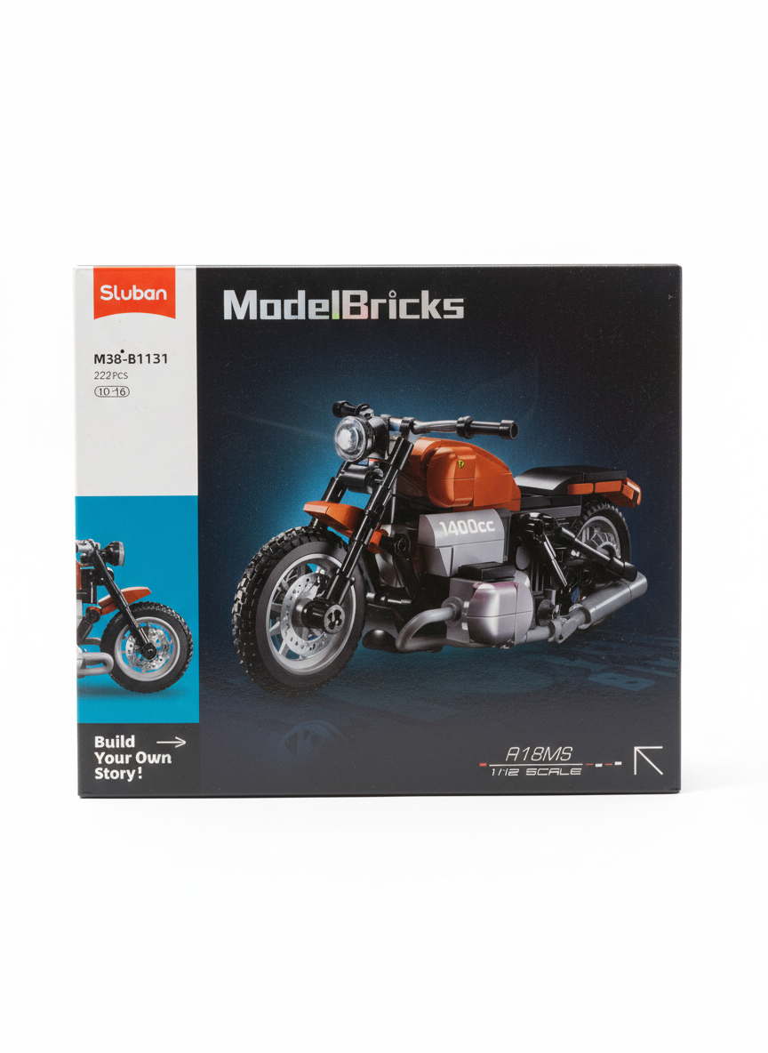 Model Bricks Motorcycle Lego