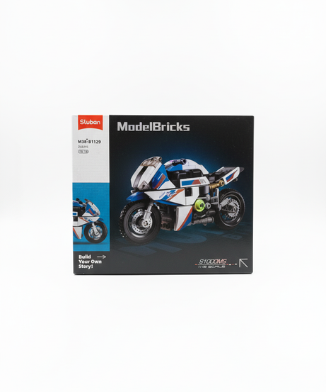 Model Bricks Motorcycle Lego