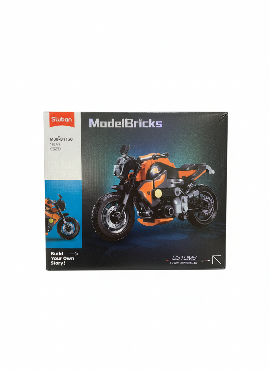 Model Bricks Motorcycle Lego
