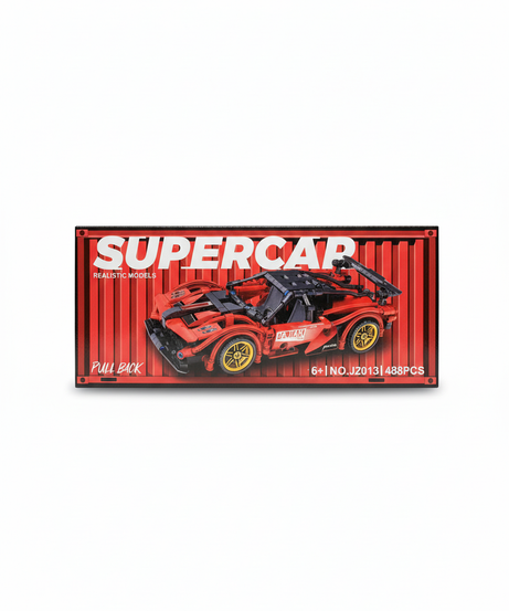 Pull Back Super Car Realistic Models Lego