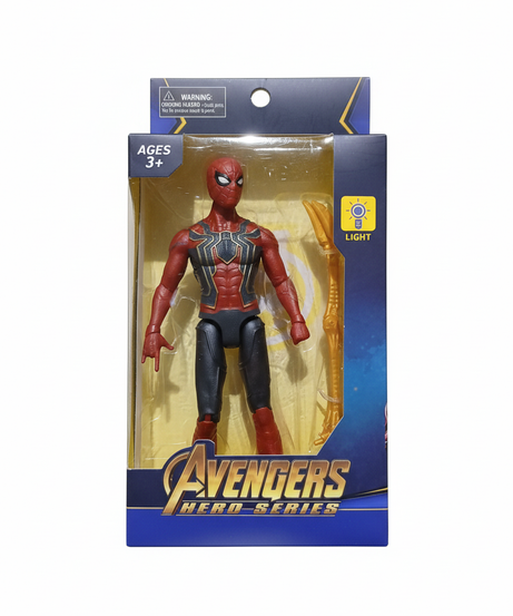 Avengers Hero Series Light-Up Action Figures - Hulk & Spider-Man