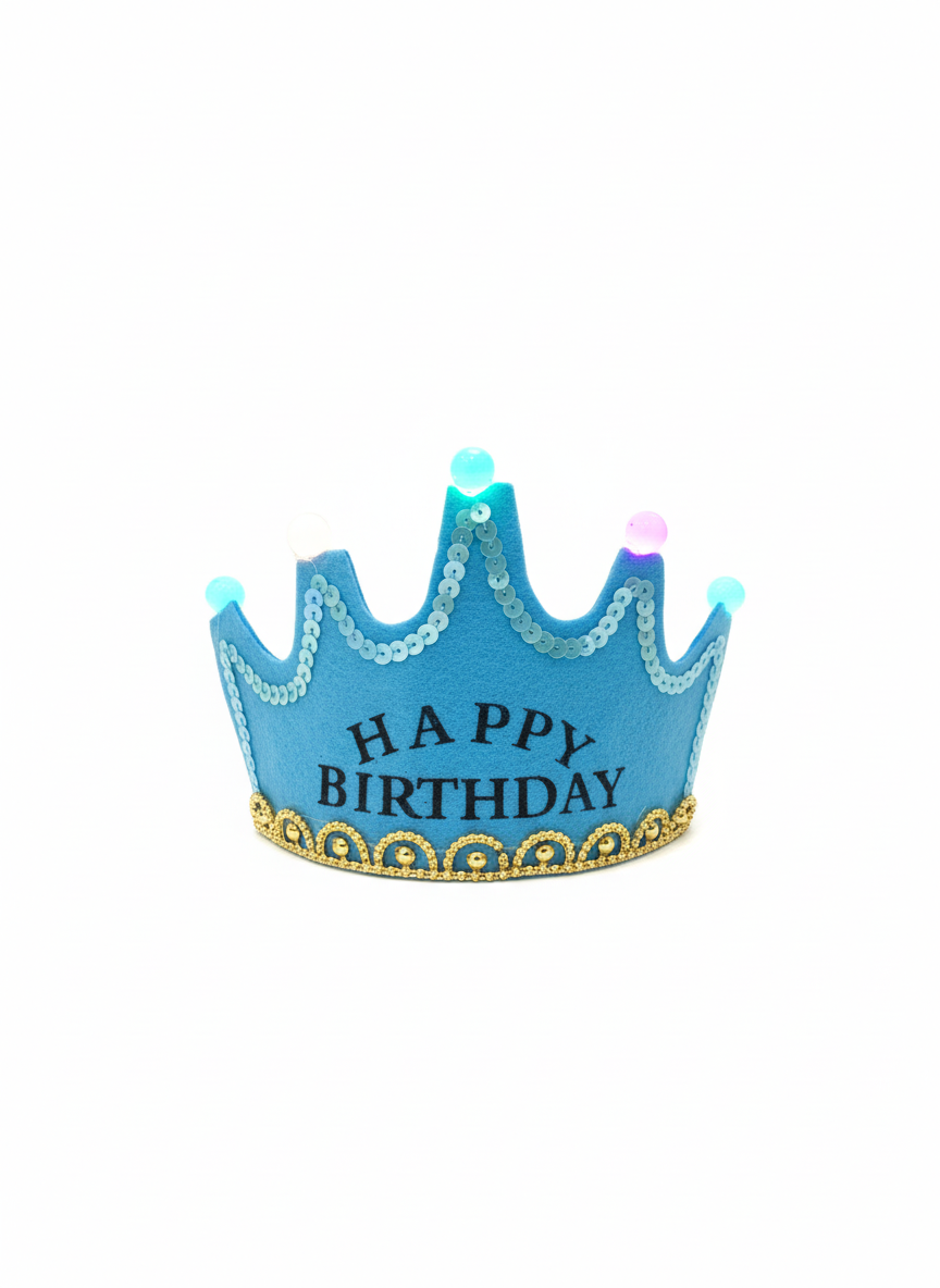 Birthday Crown With Light