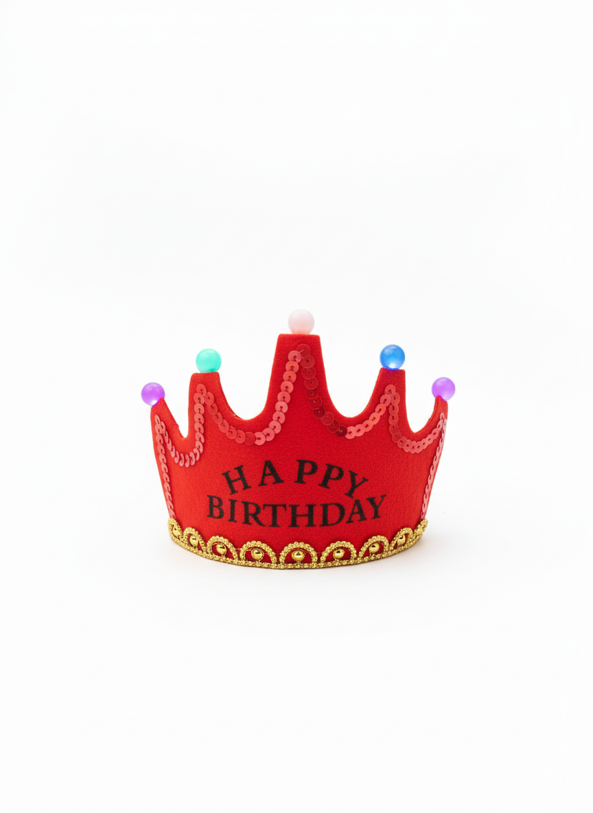 Birthday Crown With Light