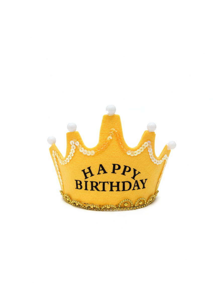 Birthday Crown With Light