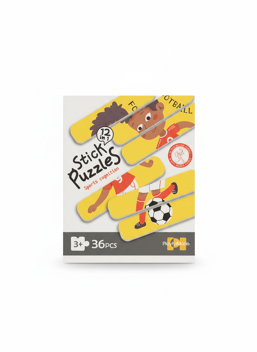Stick Puzzles 12 In 1