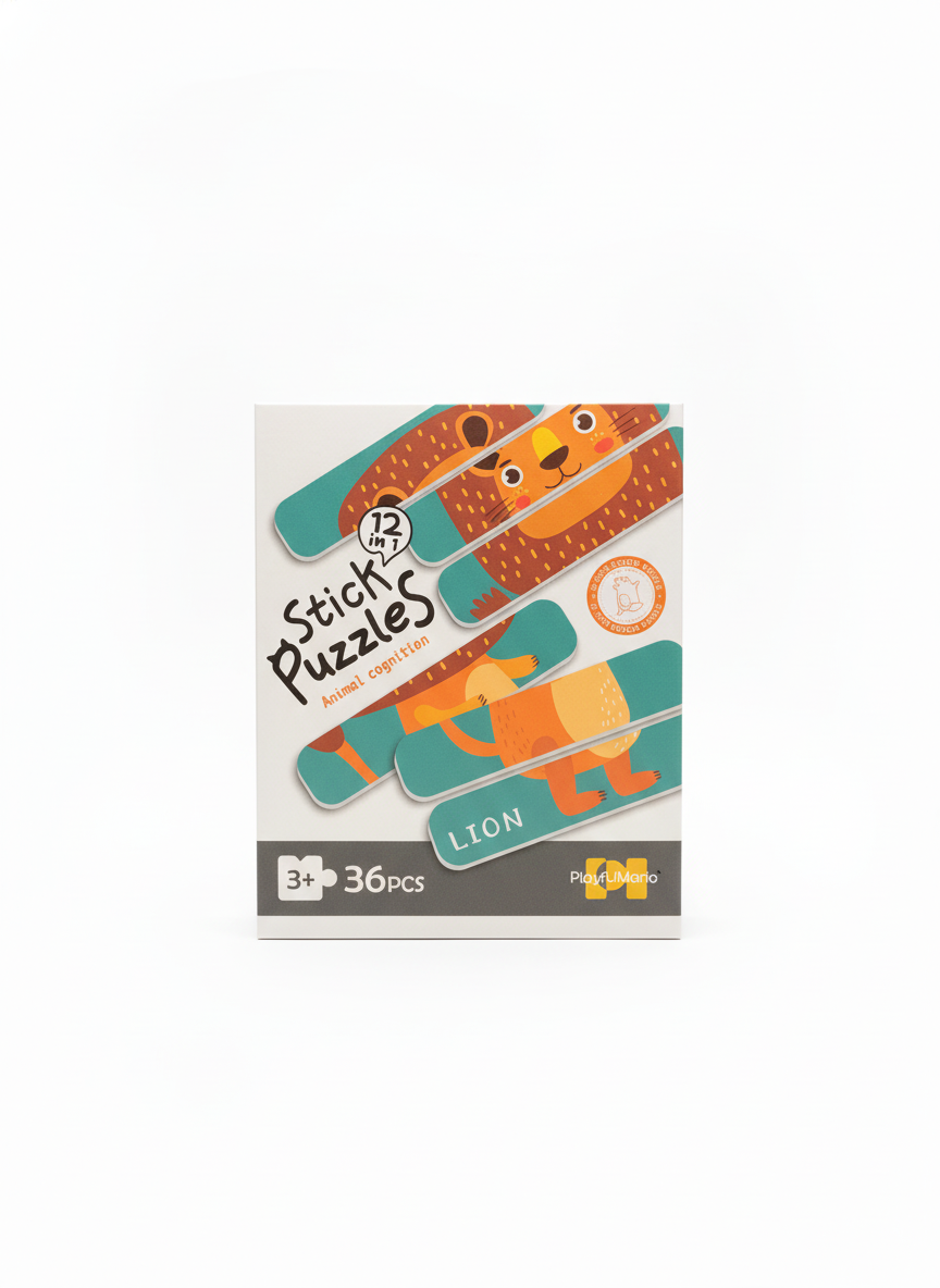 Stick Puzzles 12 In 1