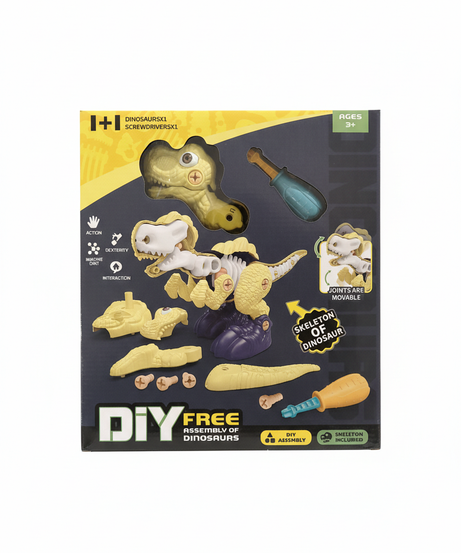 DIY Free Assembly Dinosaur Kit