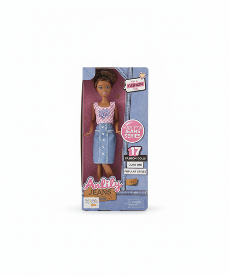 Anlily Multi-Style Jeans Series Fashion Doll