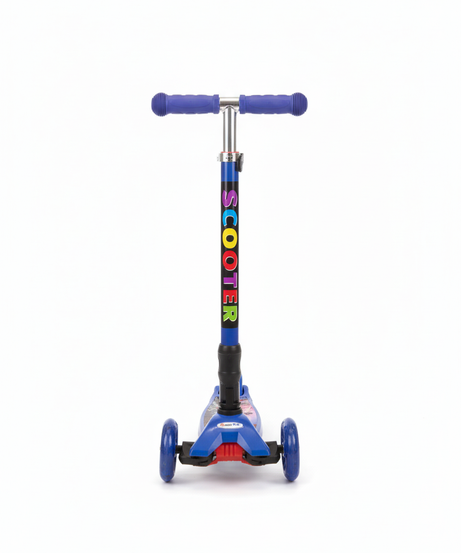 Foldable Scooter with Colored Light
