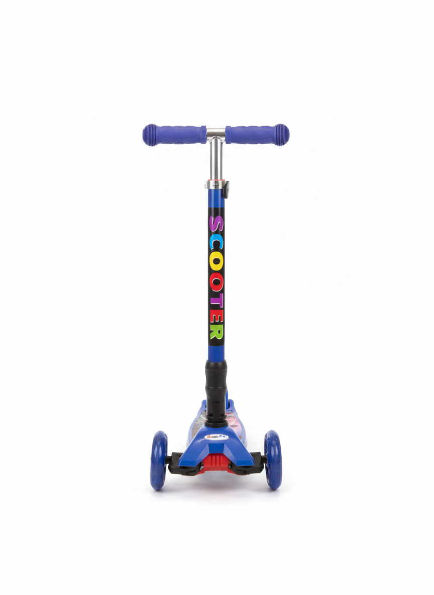 Foldable Scooter with Colored Light