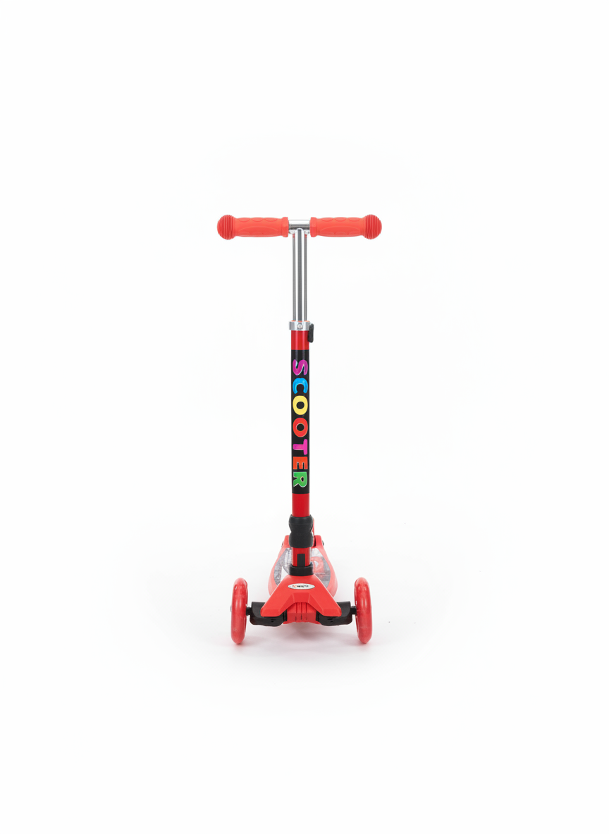 Foldable Scooter with Colored Light
