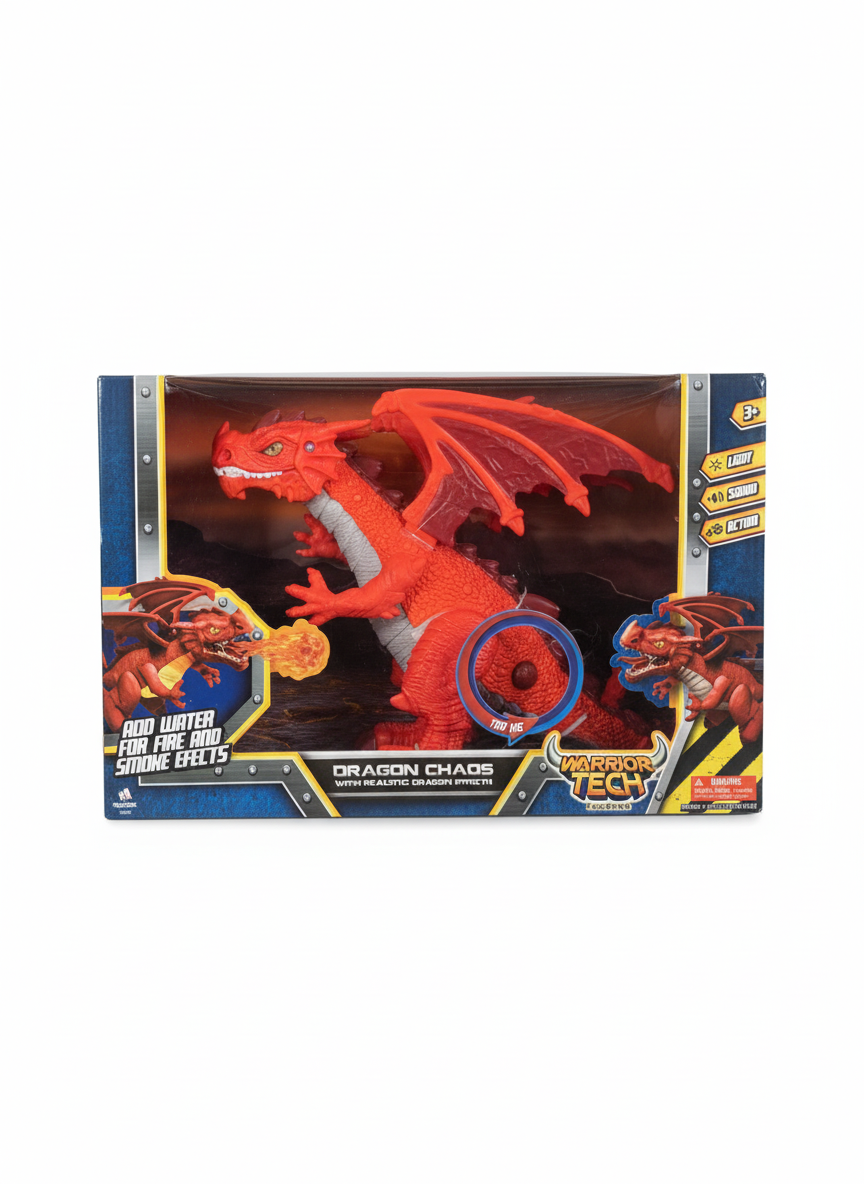 Warrior Tech Extreme Dragon Chaos with realistic Dragon Effects